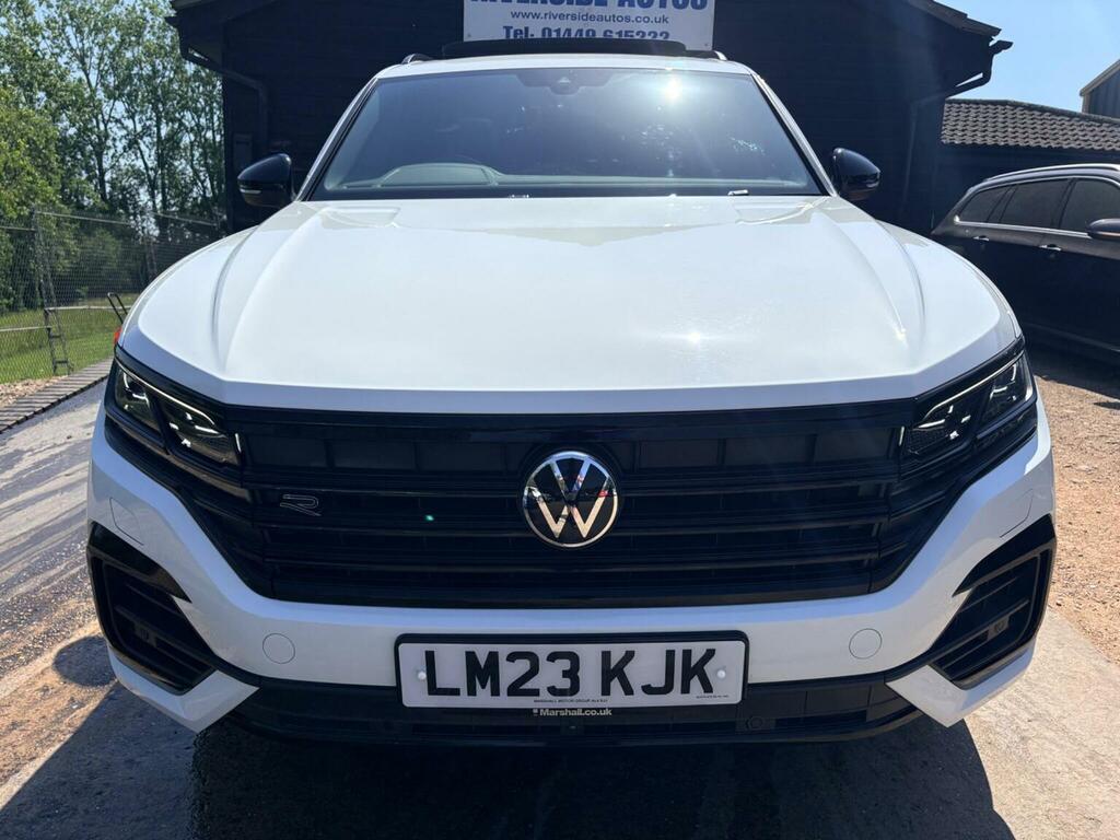 Volkswagen Touareg Tdi V6 Black Edition Tiptronic 4Motion Euro 6 Ss White #2