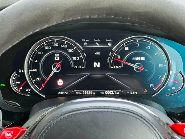 BMW M5 Saloon 4.4 M5 Saloon 2019 Grey #32