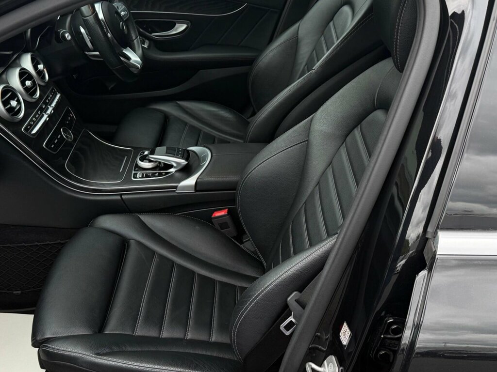 Mercedes-Benz C Class 1.6 C200d Amg Line Edition Premium G-tronic Eur Black #6