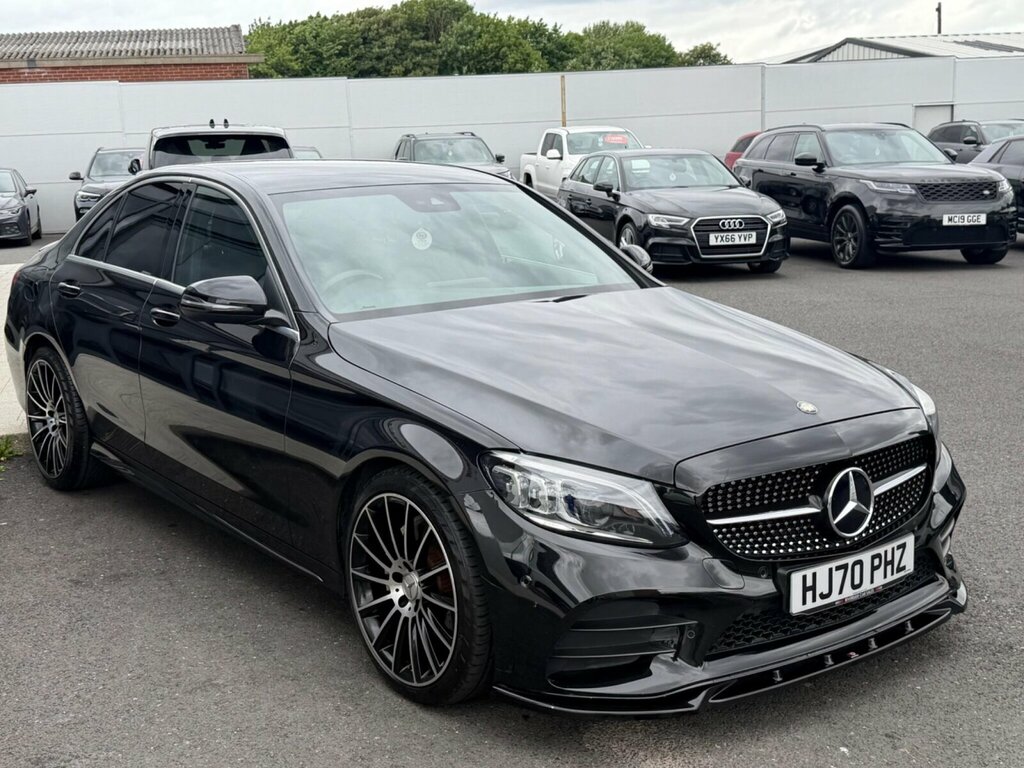 Mercedes-Benz C Class 1.6 C200d Amg Line Edition Premium G-tronic Eur Black #4