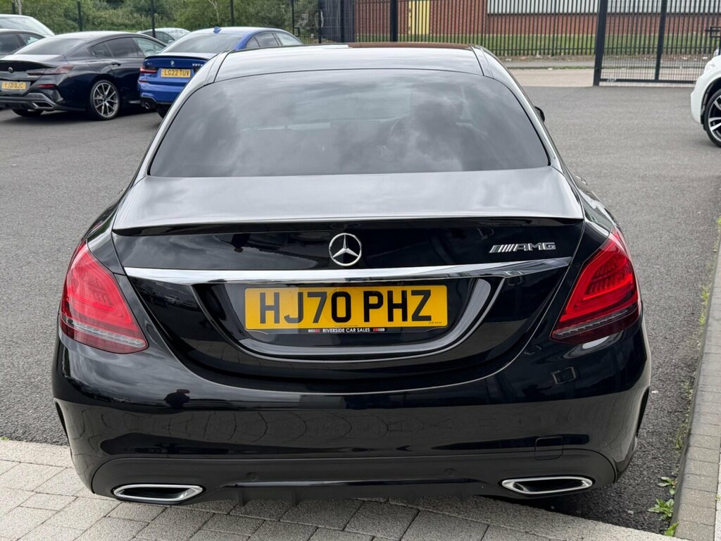 Mercedes-Benz C Class 1.6 C200d Amg Line Edition Premium G-tronic Eur Black #3