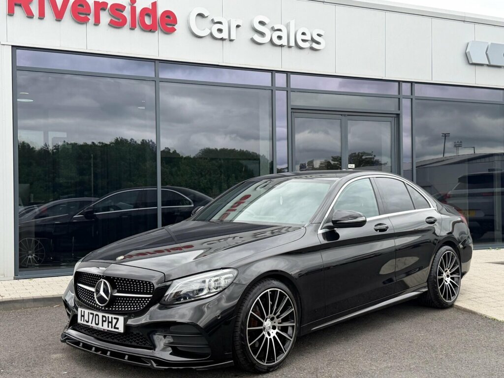 Mercedes-Benz C Class 1.6 C200d Amg Line Edition Premium G-tronic Eur Black