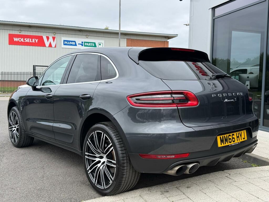 Porsche Macan 3.0 V6 S Pdk 4Wd Euro 6 Ss MM66HYJ Grey #4