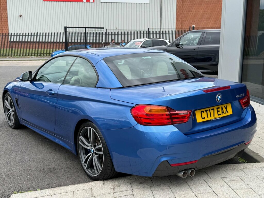 BMW 4 Series 2.0 420D M Sport Euro 6 Ss Blue #2