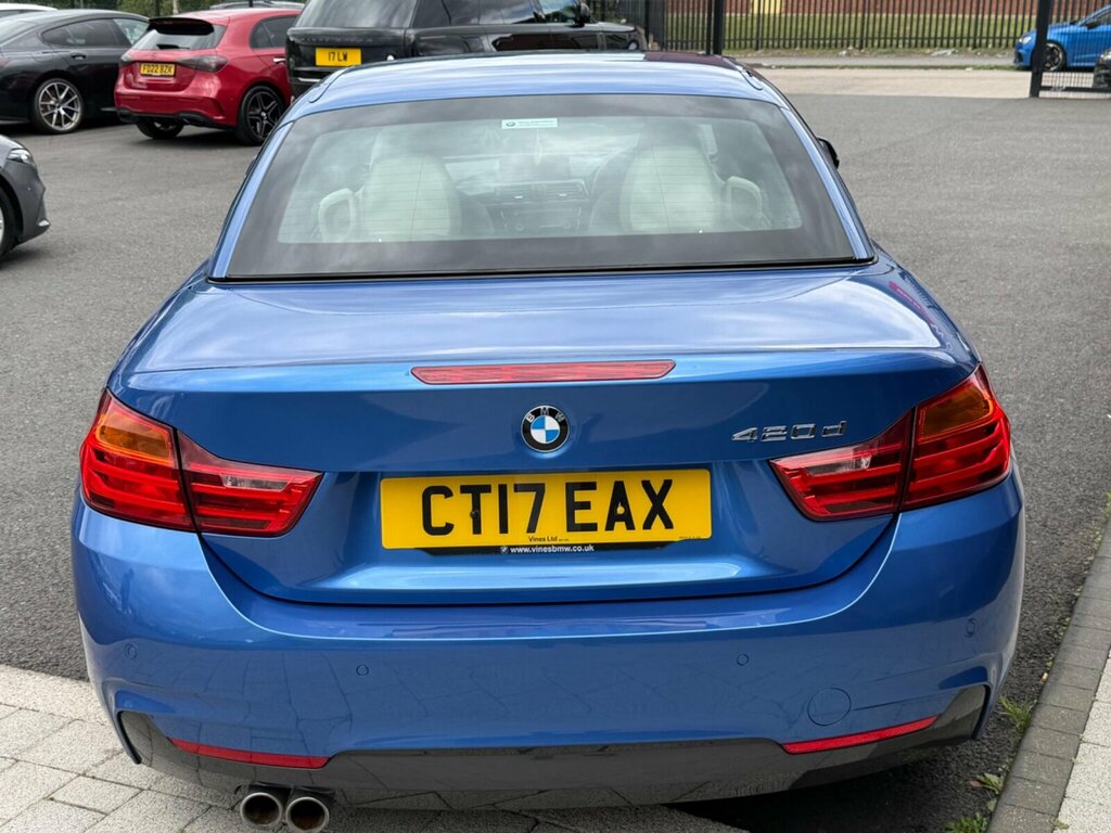 BMW 4 Series 2.0 420D M Sport Euro 6 Ss Blue #3