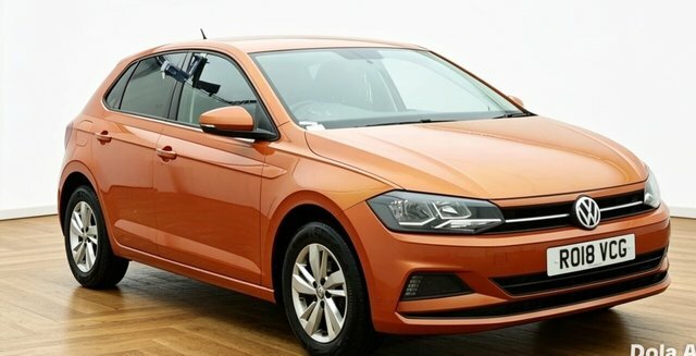 Volkswagen Polo 2018 1.0 Tsi Se Hatchback Euro 6 Orange