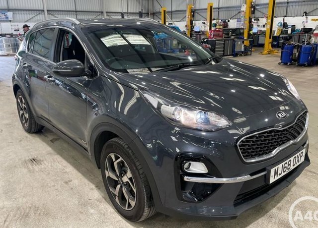 Kia Sportage 2018 1.6 T-gdi 2 Suv Awd Euro 6 Grey