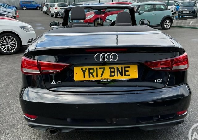 Audi A3 Cabriolet A3 S Line Tdi White #7