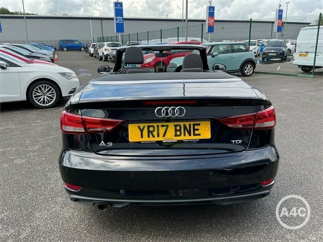 Audi A3 Cabriolet 2017 1.6 Tdi Se Convertible Euro Black #3