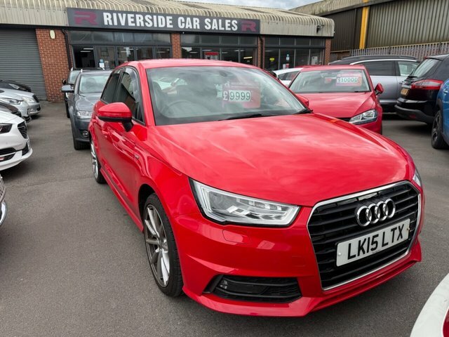 Audi A1 2015 1.4 Tfsi Cod S Line Sportback Manu Red