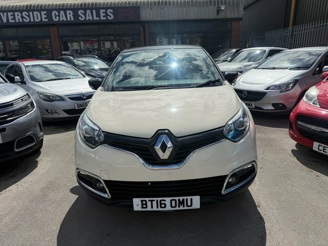 Renault Captur 2016 0.9 Tce Energy Dynamique S Nav Suv White #3