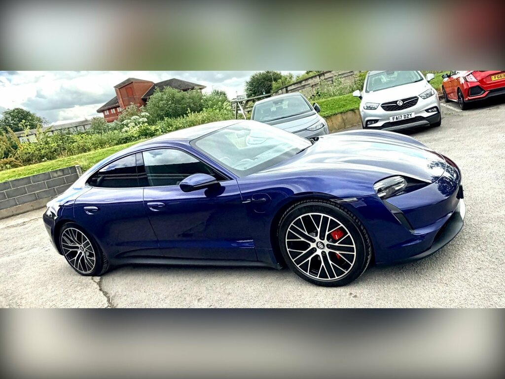Porsche Taycan Performance 79.2Kwh 4S 4Wd DM70JJF Blue #4