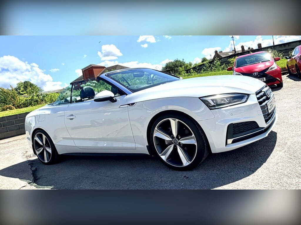 Audi A5 2.0 Tdi 40 S Line S Tronic Euro 6 Ss White #3