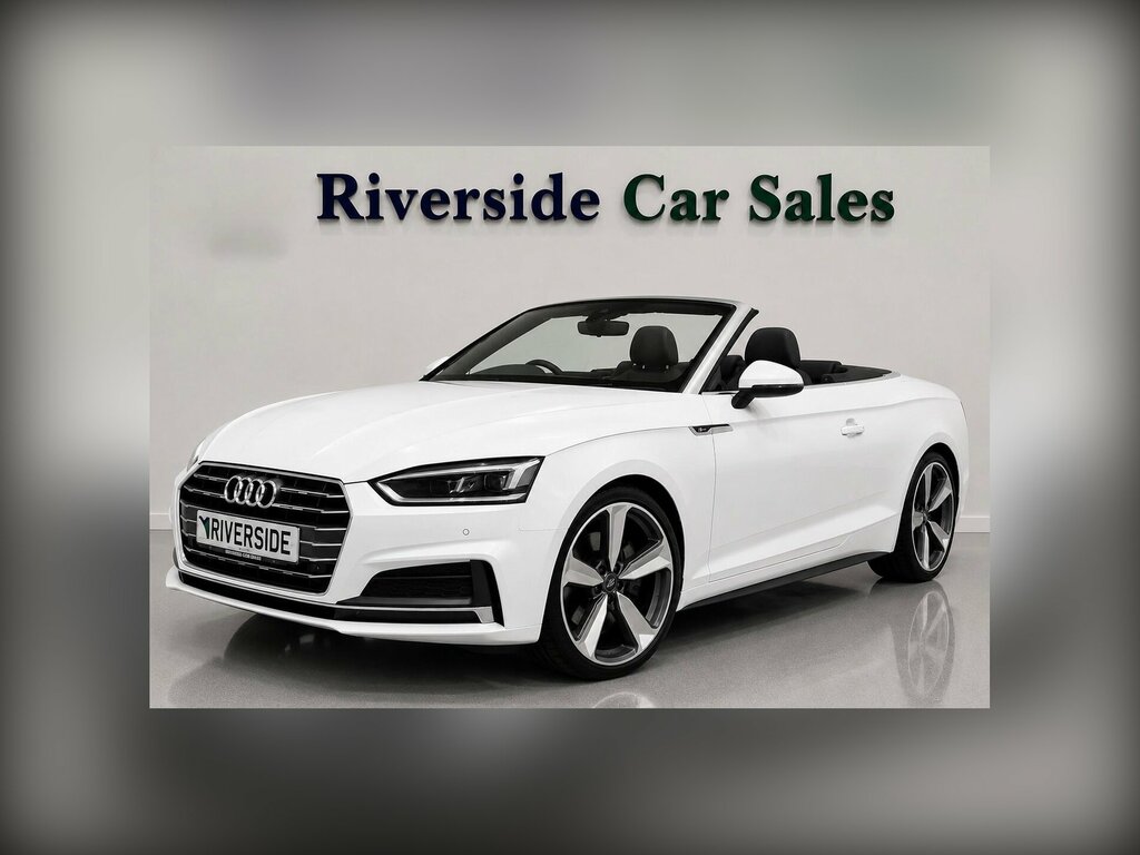 Audi A5 2.0 Tdi 40 S Line S Tronic Euro 6 Ss White