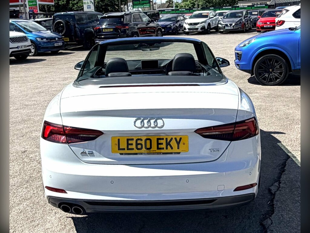 Audi A5 2.0 Tdi 40 S Line S Tronic Euro 6 Ss White #5