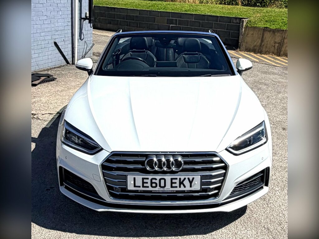 Audi A5 2.0 Tdi 40 S Line S Tronic Euro 6 Ss White #4
