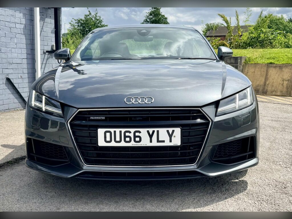 Audi TT 2.0 Tfsi S Line S Tronic Quattro Euro 6 Ss Grey #4