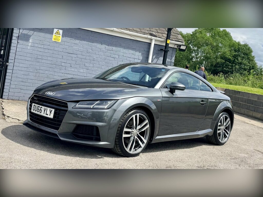 Audi TT 2.0 Tfsi S Line S Tronic Quattro Euro 6 Ss Grey #2