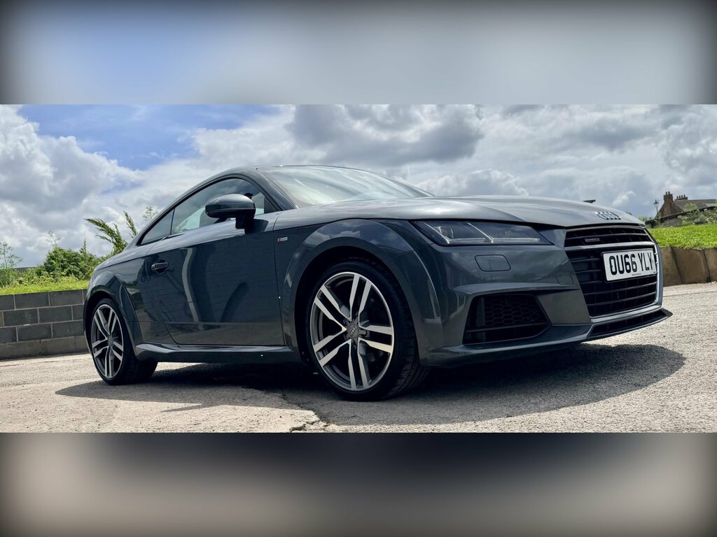 Audi TT 2.0 Tfsi S Line S Tronic Quattro Euro 6 Ss Grey #3