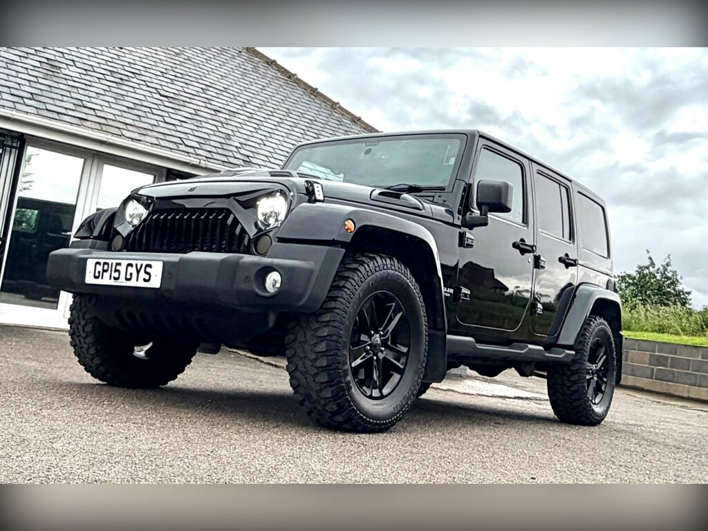 Jeep Wrangler 2.8 Crd Overland 4Wd Euro 5 Black #2