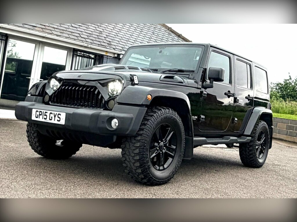 Jeep Wrangler 2.8 Crd Overland Black #26
