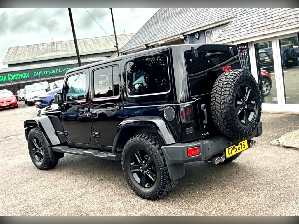 Jeep Wrangler 2.8 Crd Overland Black #7