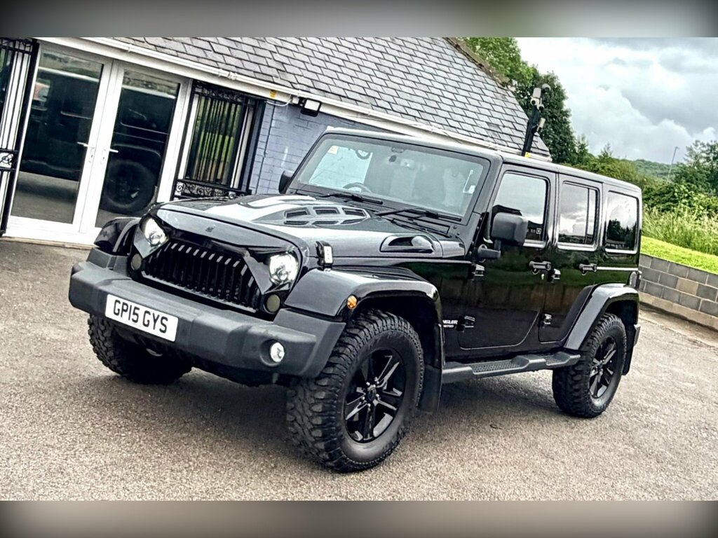 Jeep Wrangler 2.8 Crd Overland Black #27