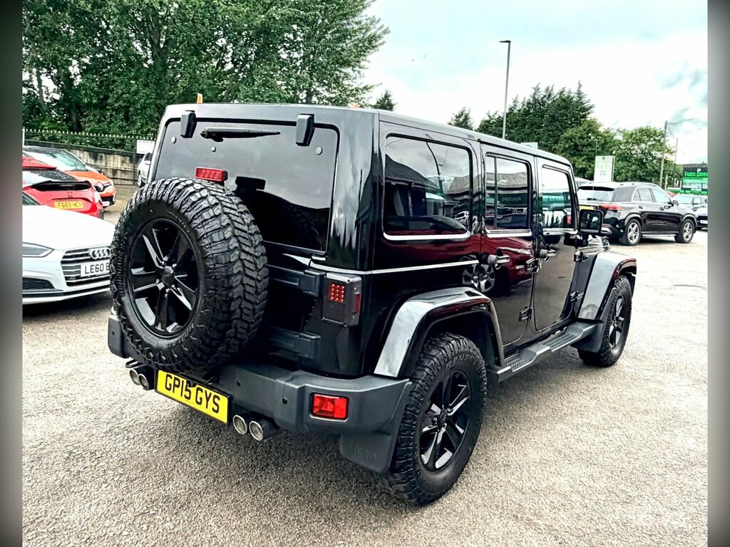 Jeep Wrangler 2.8 Crd Overland Black #9