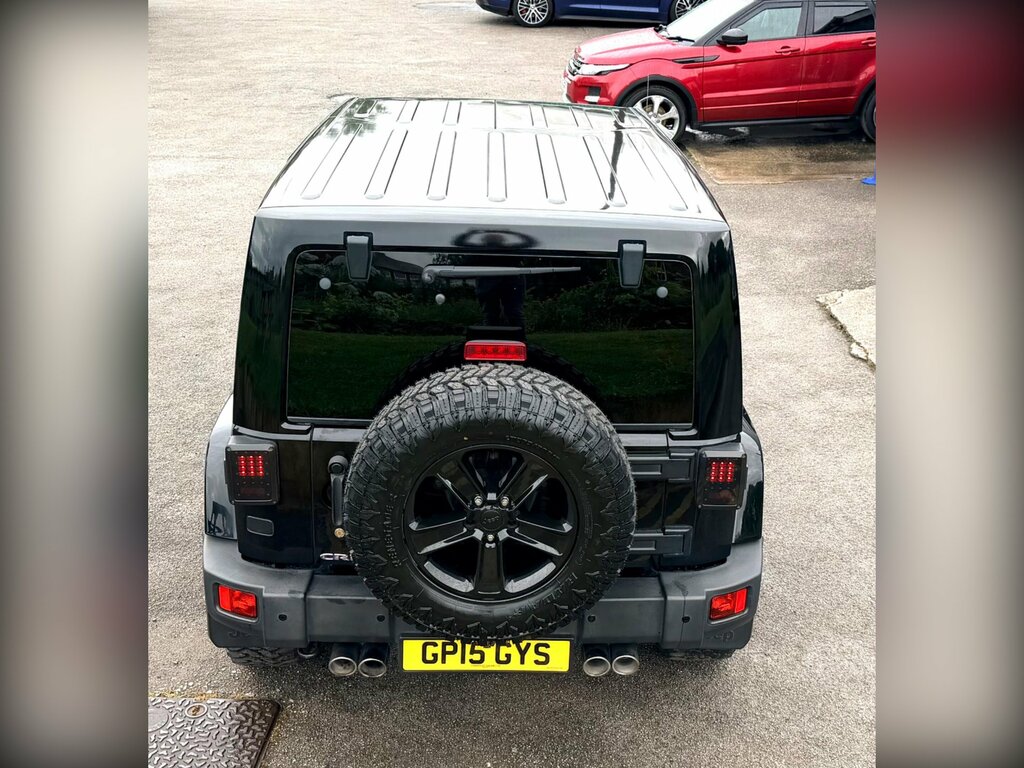 Jeep Wrangler 2.8 Crd Overland Black #12