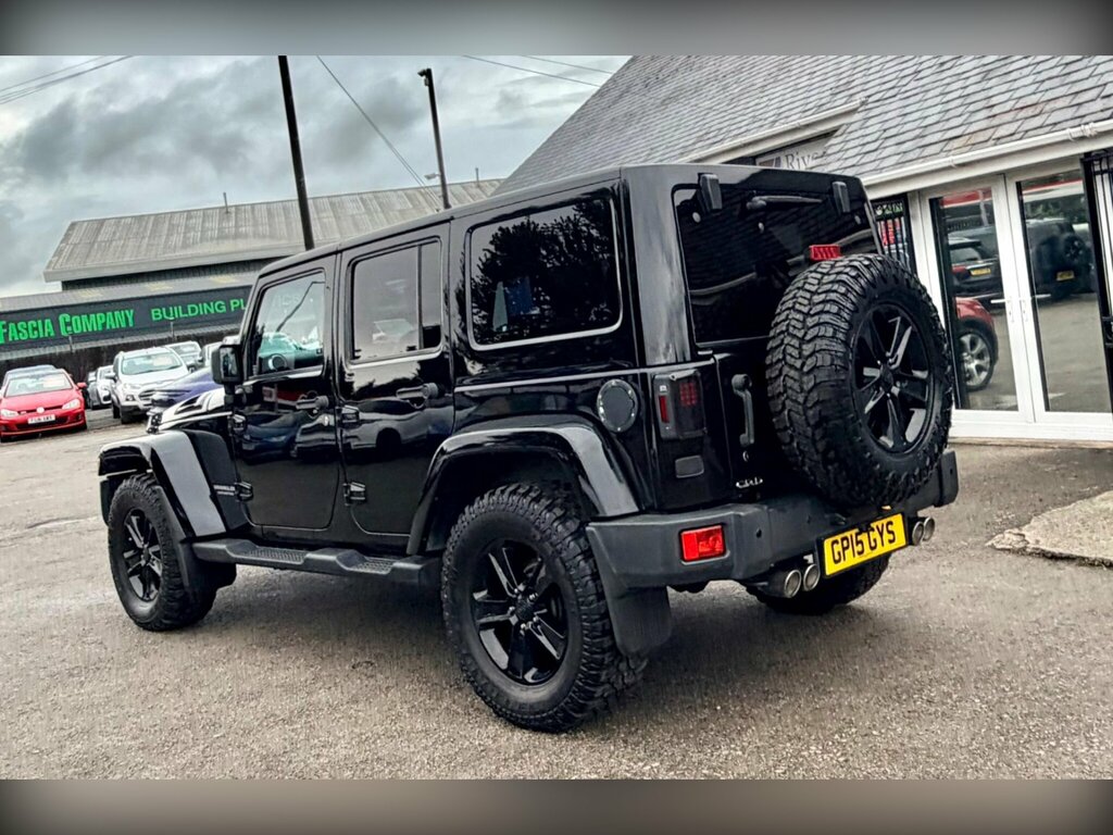 Jeep Wrangler 2.8 Crd Overland Black #10
