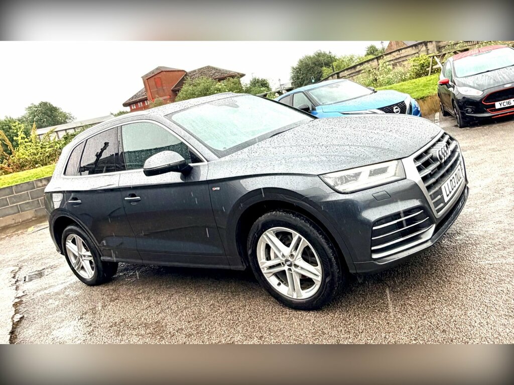 Audi Q5 2.0 Tdi S Line S Tronic Quattro Euro 6 Ss Grey #3