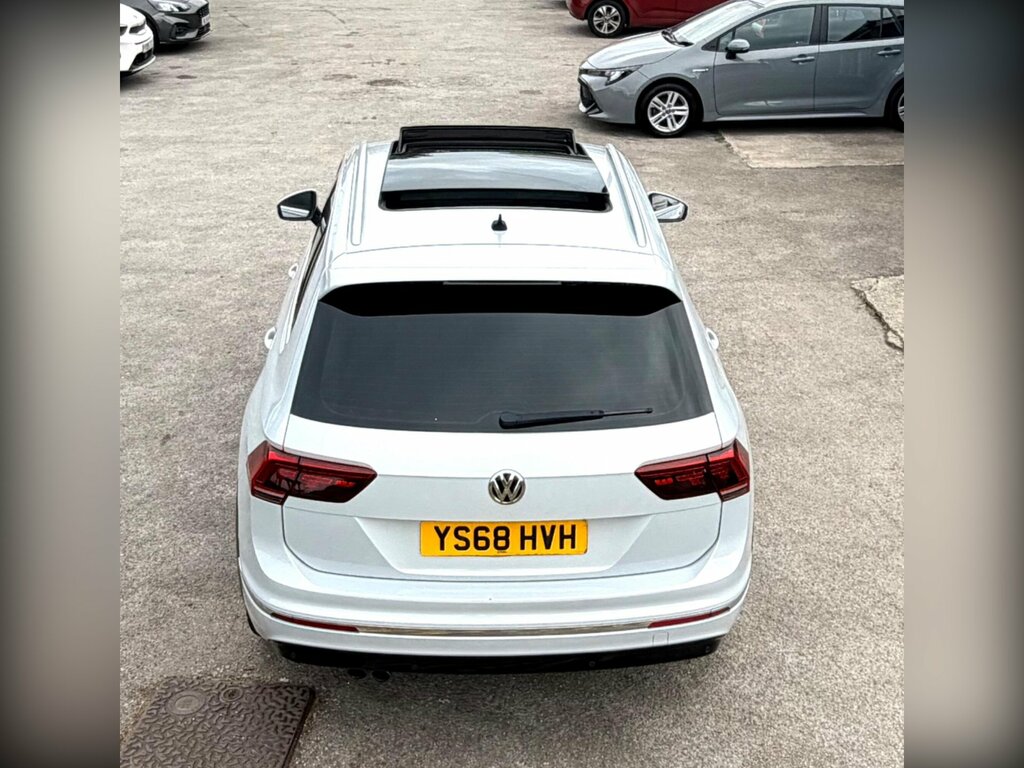Volkswagen Tiguan 2.0 Tdi R-line Dsg Euro 6 Ss YS68HVH Silver #3