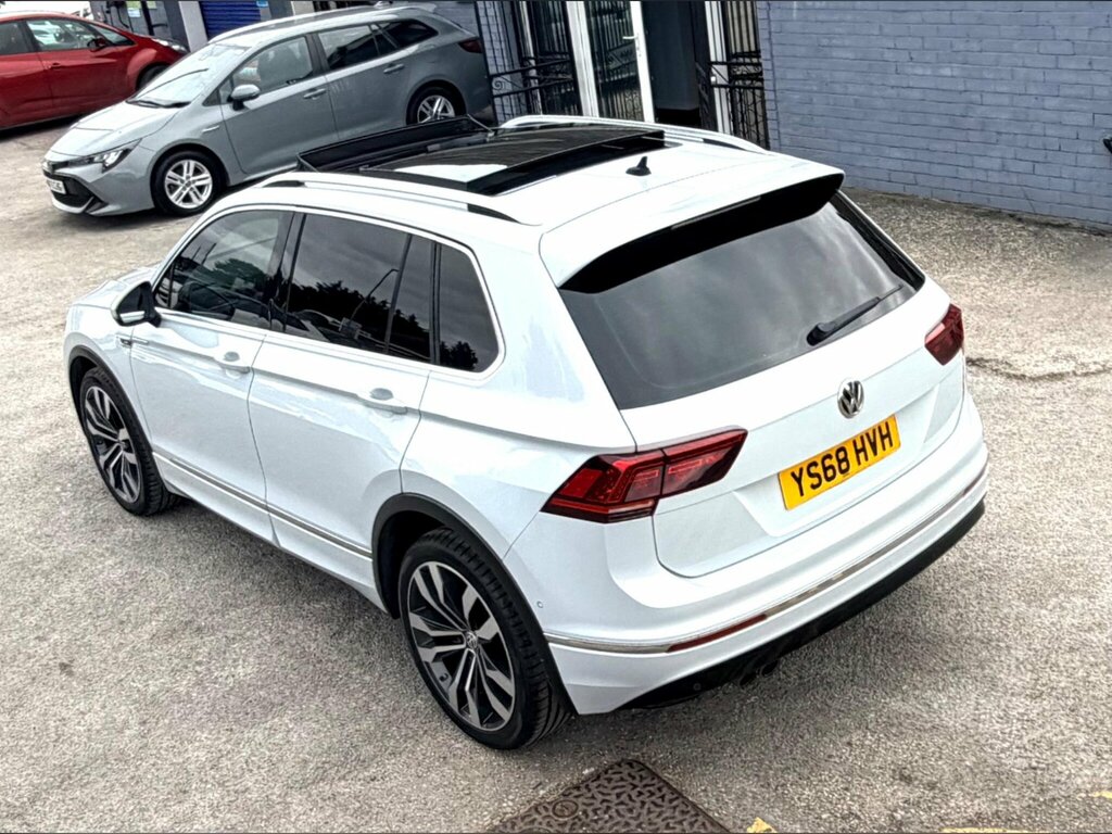 Volkswagen Tiguan 2.0 Tdi R-line Dsg Euro 6 Ss YS68HVH Silver #5