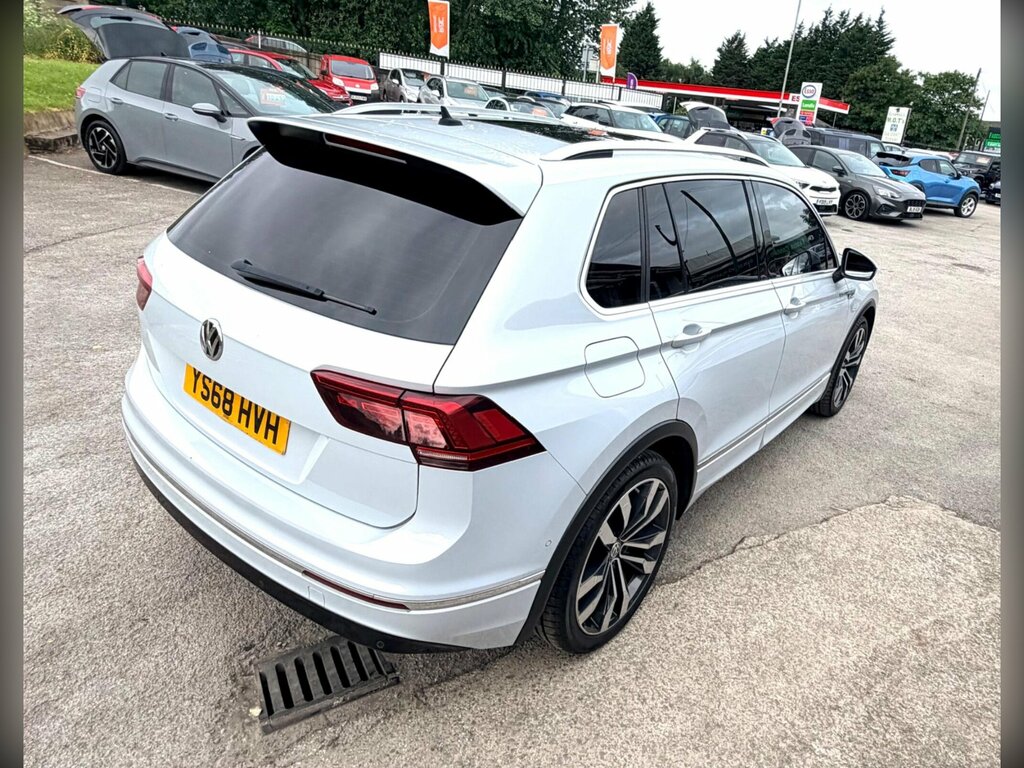 Volkswagen Tiguan 2.0 Tdi R-line Dsg Euro 6 Ss YS68HVH Silver #4