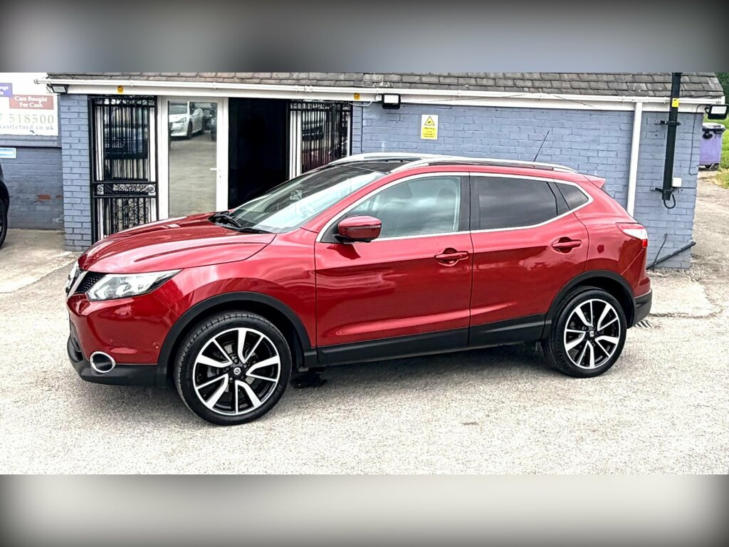 Nissan Qashqai 1.6 Dci Tekna 2Wd Euro 6 Ss AD04BSD Red #6