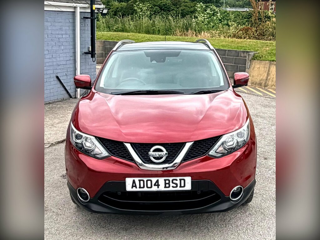 Nissan Qashqai 1.6 Dci Tekna 2Wd Euro 6 Ss AD04BSD Red #3