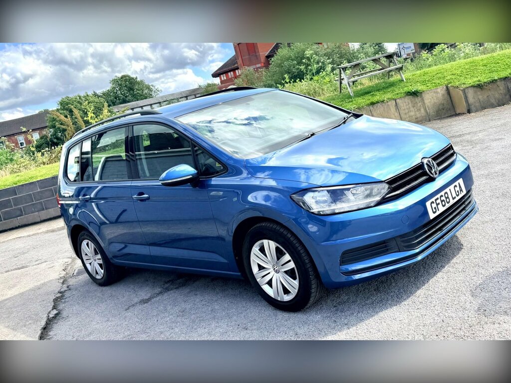 Volkswagen Touran 1.6 Tdi S Euro 6 Ss Blue #2