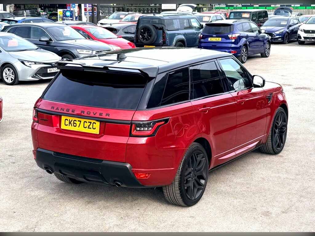 Land Rover Range Rover Sport 3.0 Sd V6 Hse Dynamic 4Wd Euro 6 Ss Red #3