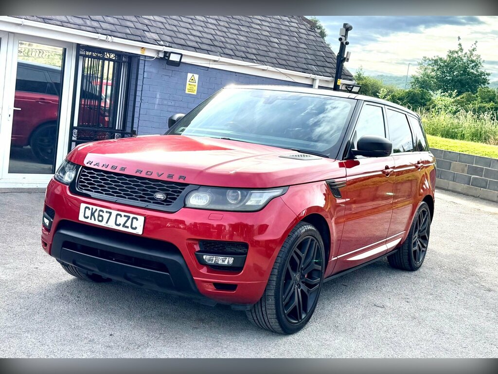 Land Rover Range Rover Sport 3.0 Sd V6 Hse Dynamic 4Wd Euro 6 Ss Red