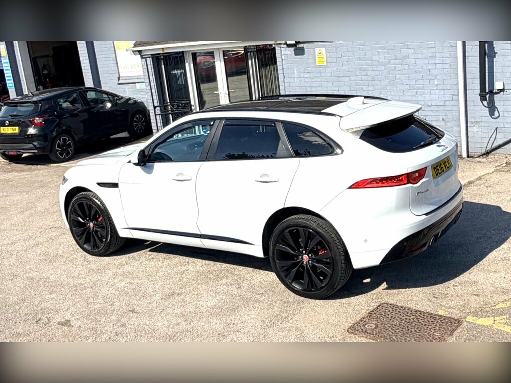 Jaguar F-Pace Suv 2.0 D180 R-sport Awd Euro 6 Ss 20 White #24