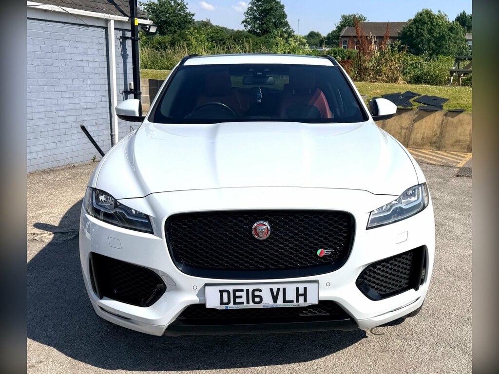 Jaguar F-Pace 3.0 D300 V6 S Awd Euro 6 Ss White #3