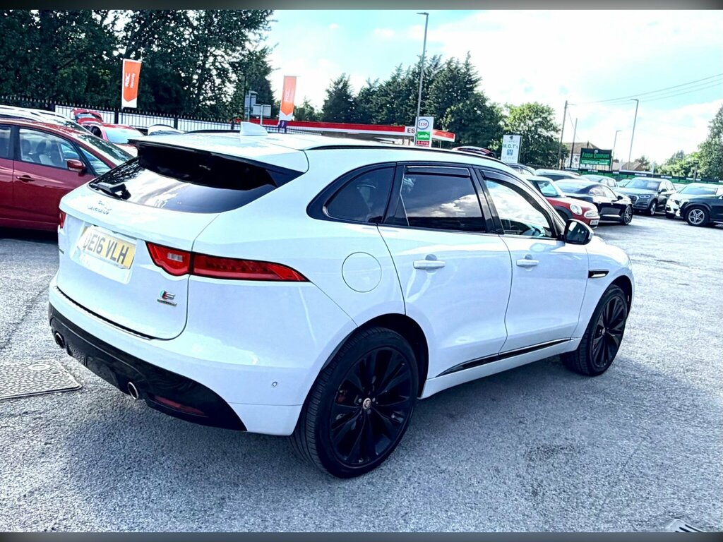 Jaguar F-Pace Suv 2.0 D180 R-sport Awd Euro 6 Ss 20 White #8