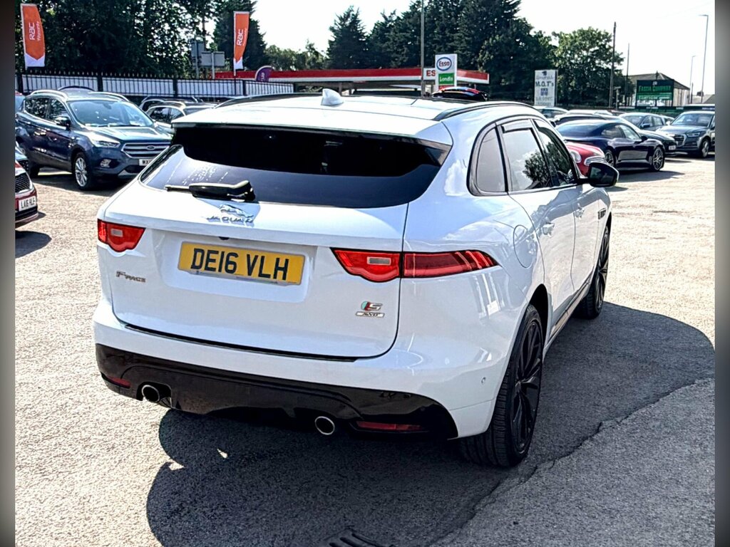 Jaguar F-Pace Suv 2.0 D180 R-sport Awd Euro 6 Ss 20 White #21