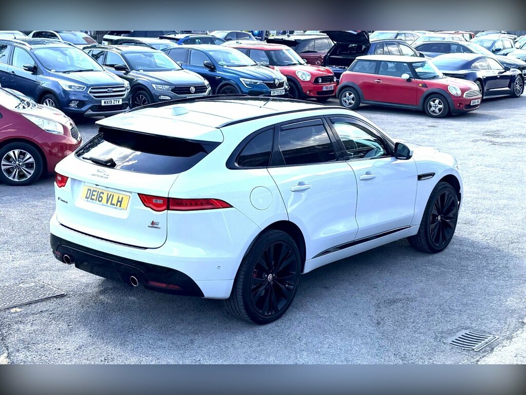 Jaguar F-Pace Suv 2.0 D180 R-sport Awd Euro 6 Ss 20 White #22