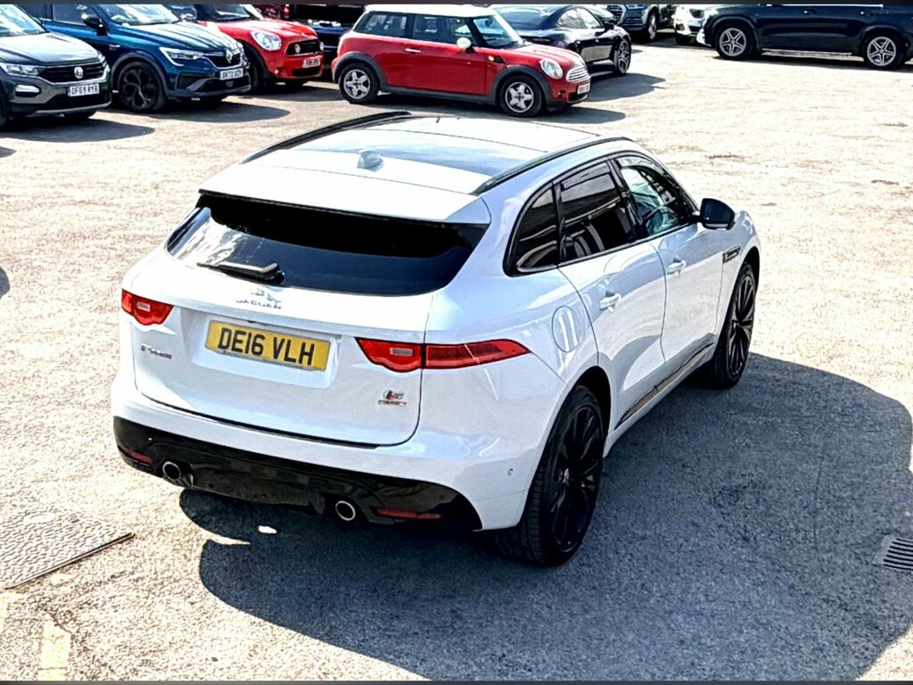 Jaguar F-Pace Suv 2.0 D180 R-sport Awd Euro 6 Ss 20 White #7