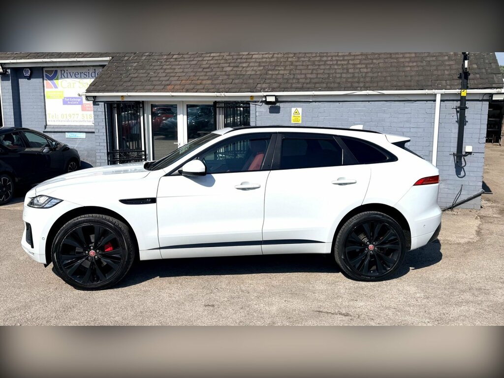 Jaguar F-Pace Suv 2.0 D180 R-sport Awd Euro 6 Ss 20 White #19