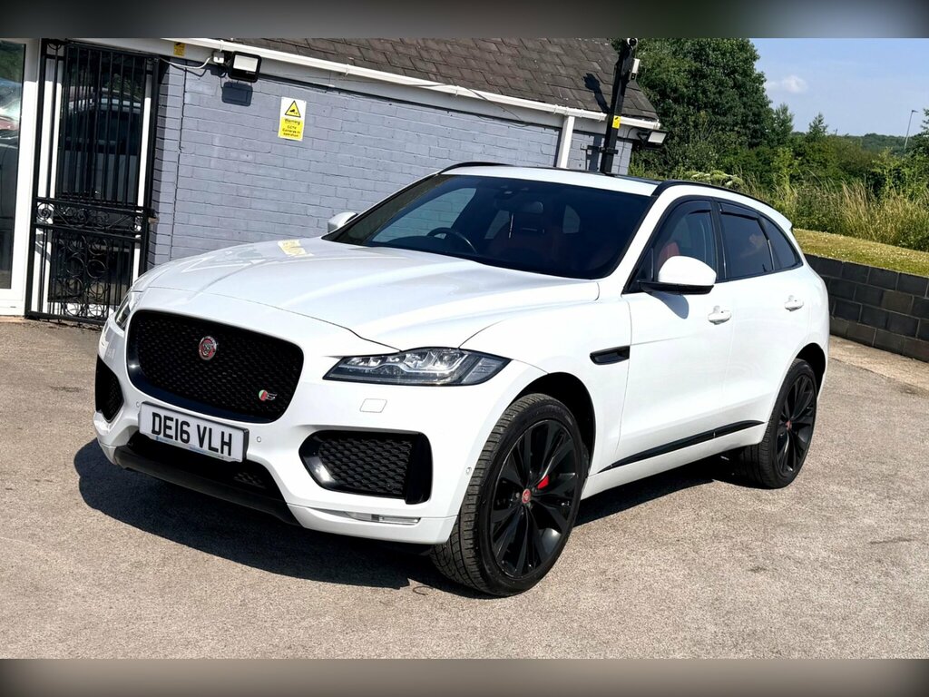 Jaguar F-Pace Suv 2.0 D180 R-sport Awd Euro 6 Ss 20 White #18
