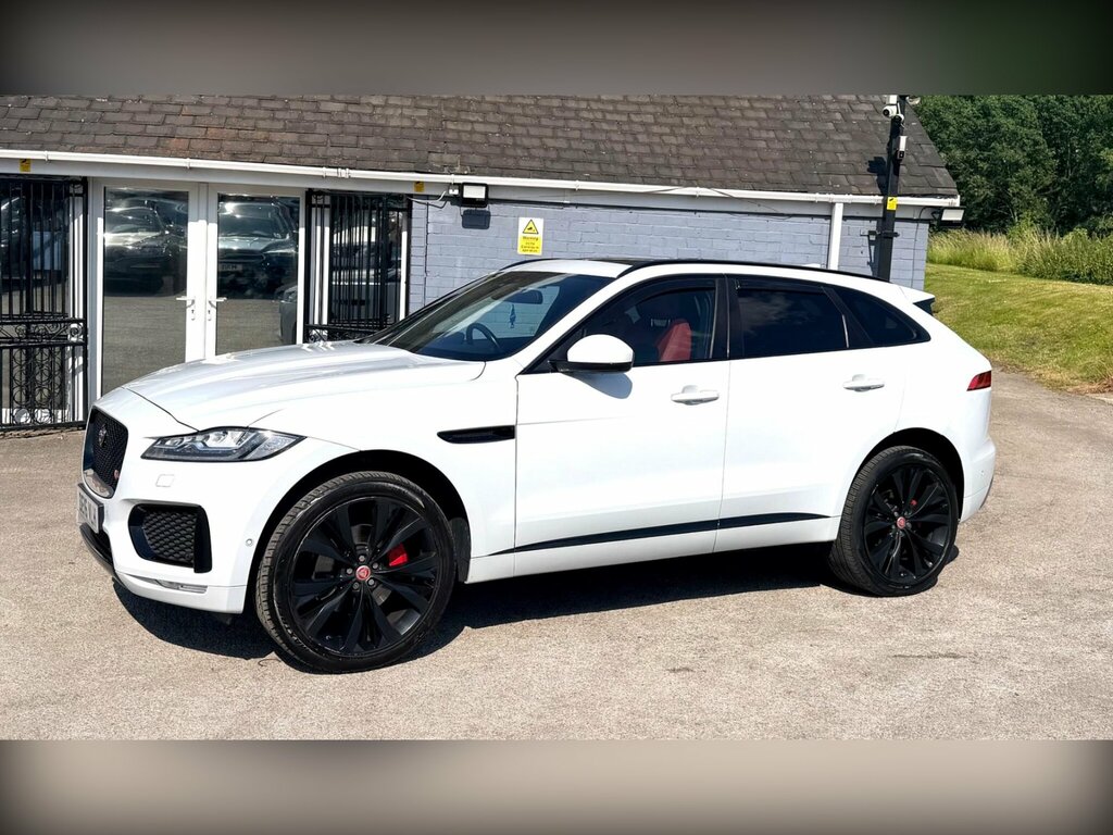 Jaguar F-Pace Suv 2.0 D180 R-sport Awd Euro 6 Ss 20 White #17