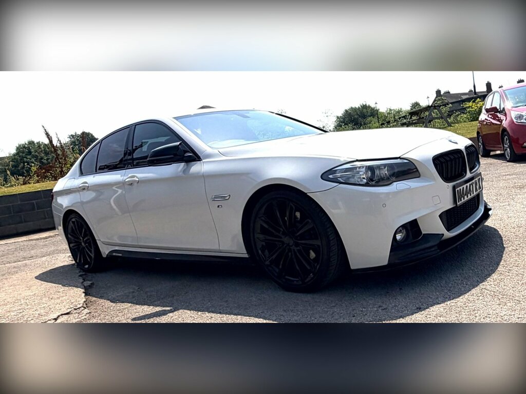 BMW 5 Series 2.0 520D M Sport Euro 6 Ss White #2