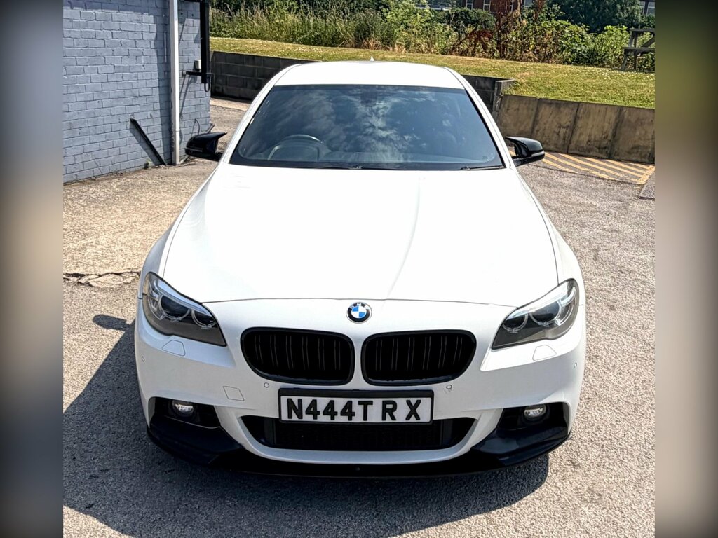 BMW 5 Series 2.0 520D M Sport Euro 6 Ss White #3
